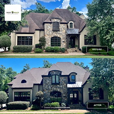 Roof Cleaning and Roof Restoration Matthews, NC 1